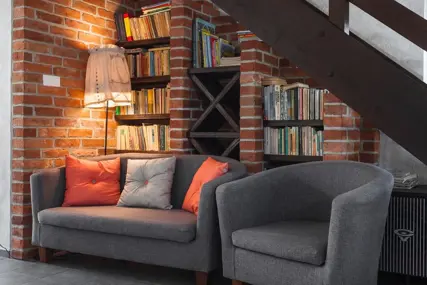 Loft reading corner
