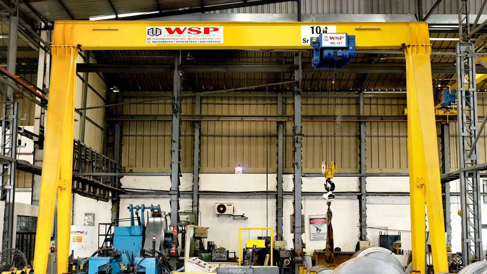 Process module frame, 62 t