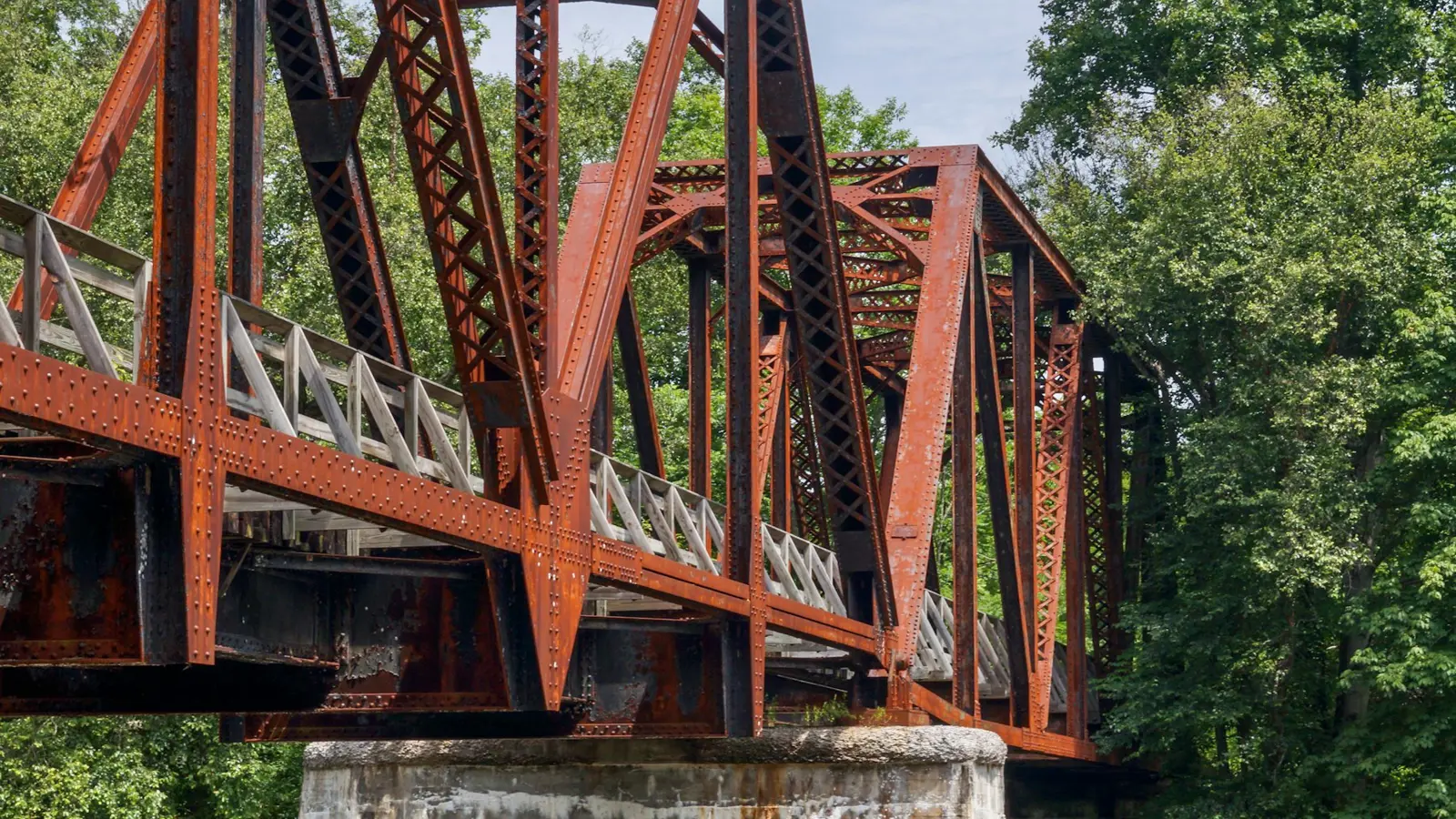 Bridge parapets, A19 overbridge