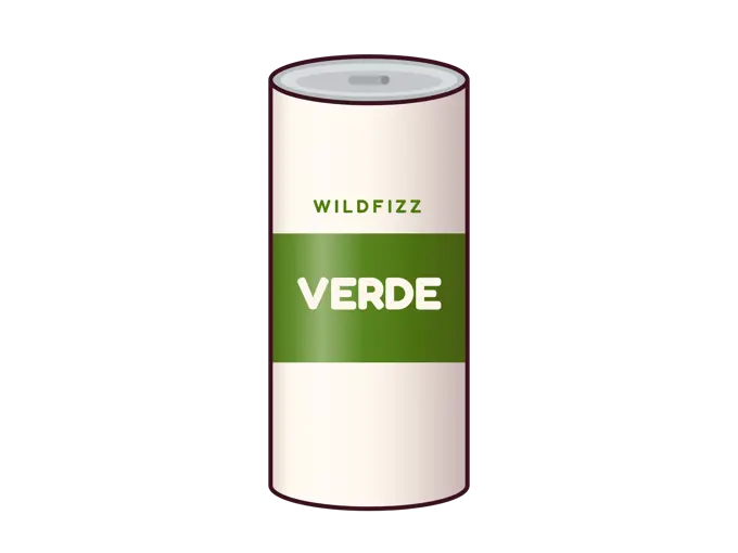 A Wildfizz Verde can
